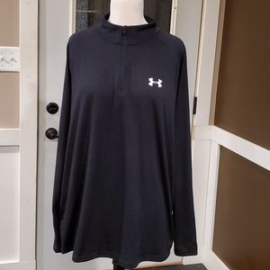 Men's UA large 3/4 zipper top